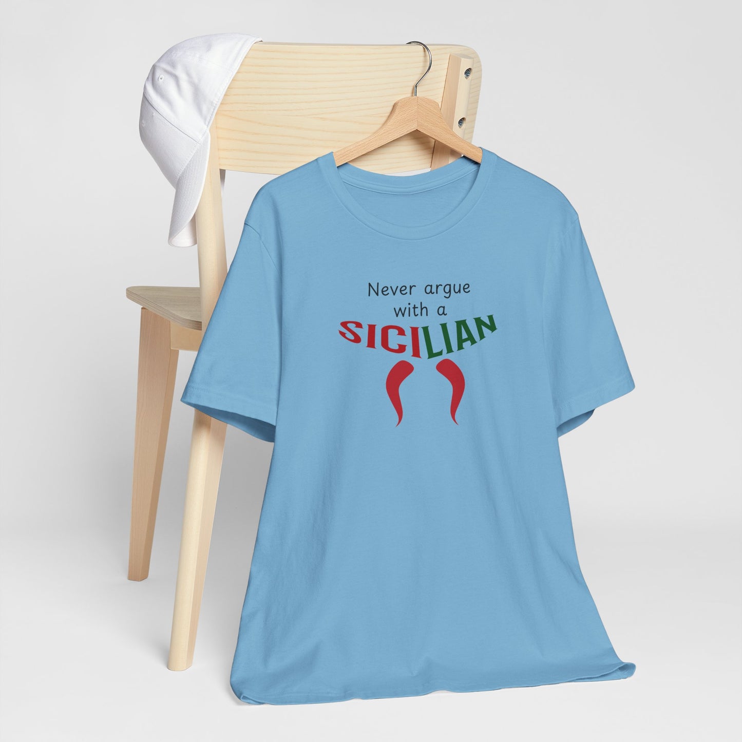 Fun Adult Tshirt Sicilian Inspired