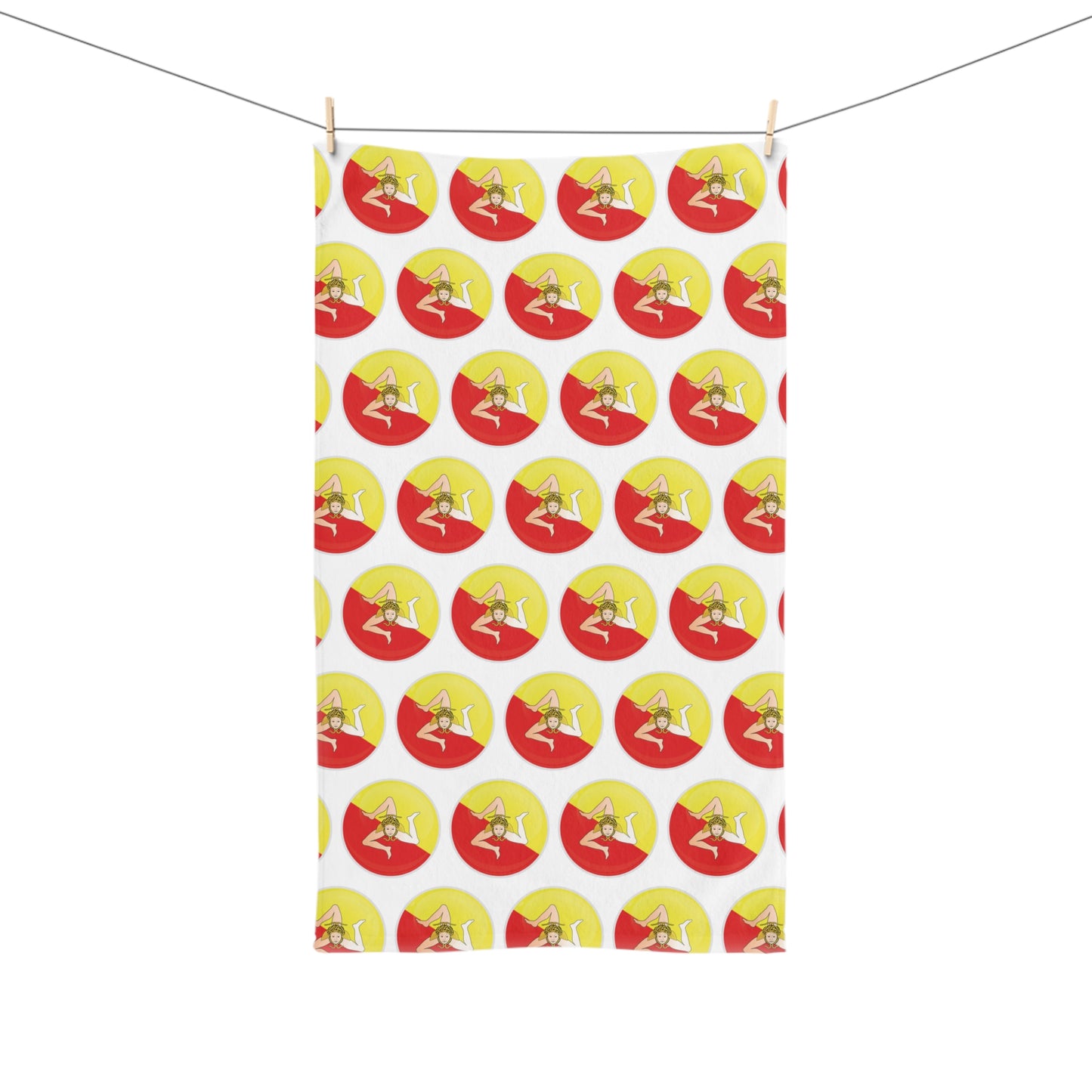 Sicily-Inspired Hand Towel