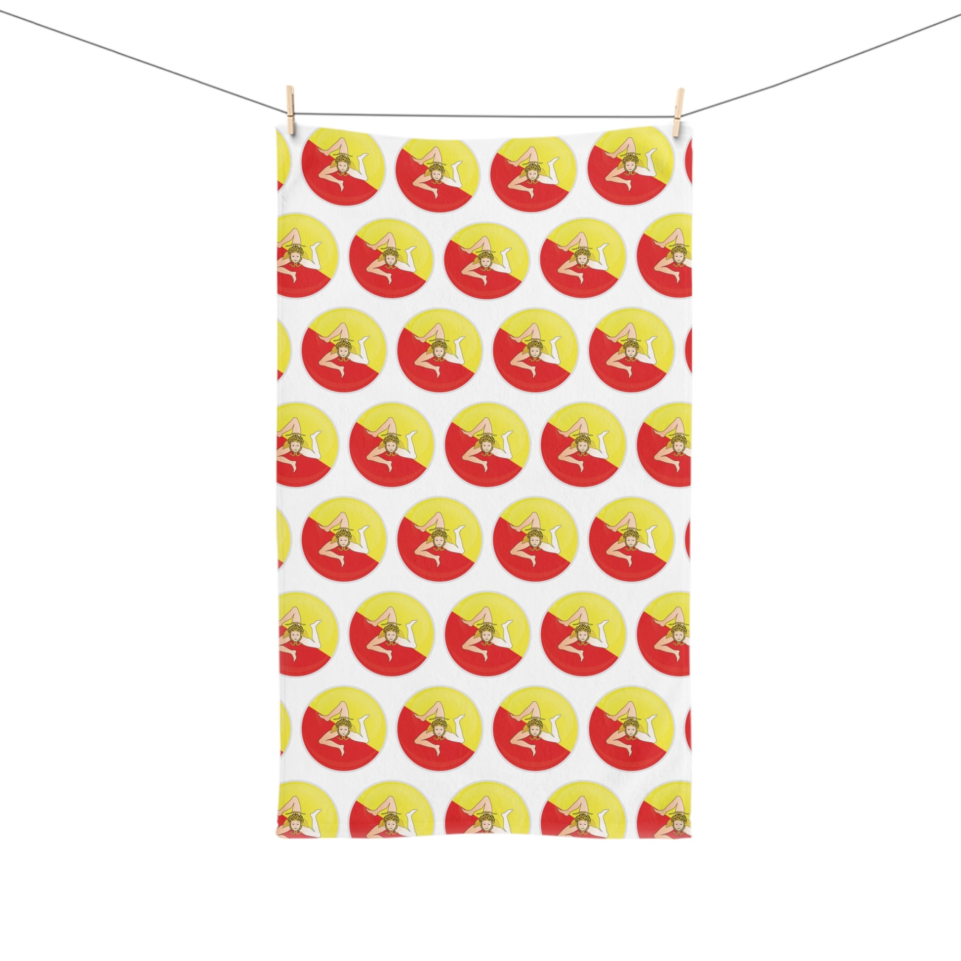 Sicily-Inspired Hand Towel