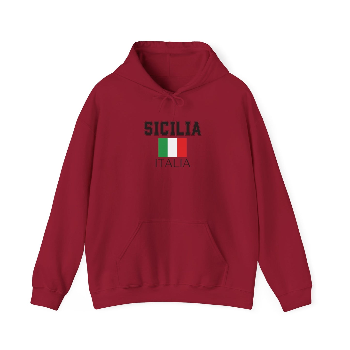 Soft Unisex Hoodie Sicilia Italia