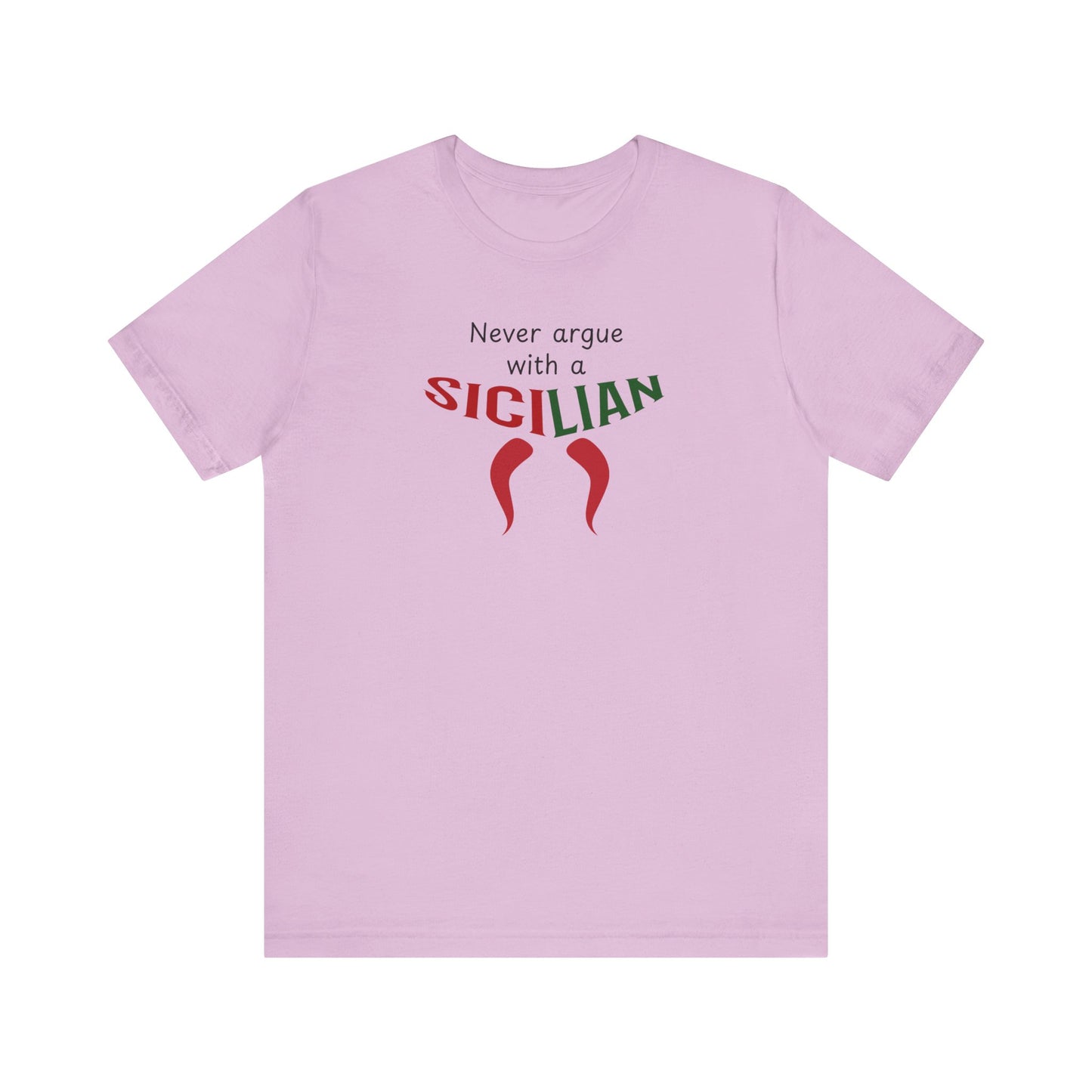 Fun Adult Tshirt Sicilian Inspired