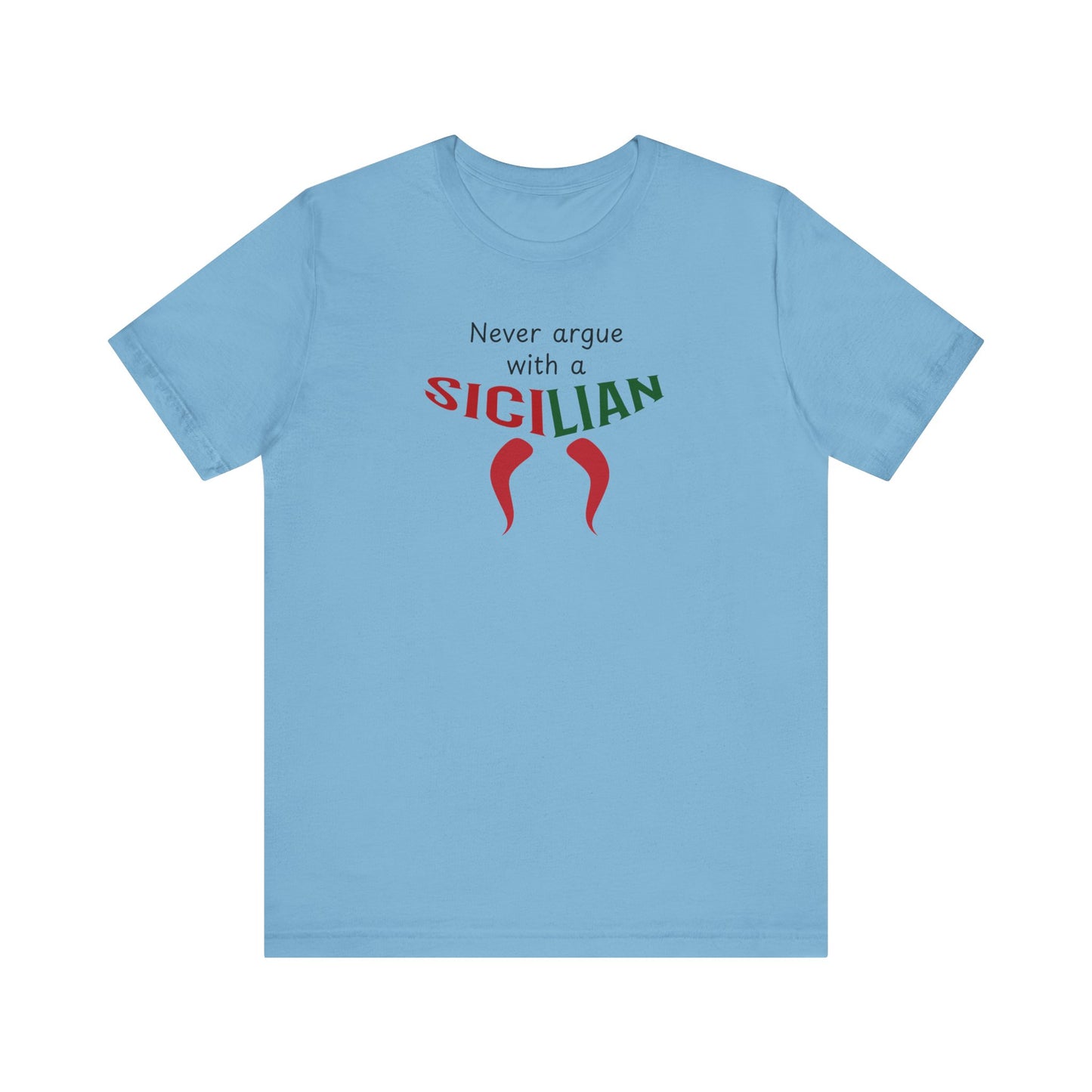 Fun Adult Tshirt Sicilian Inspired